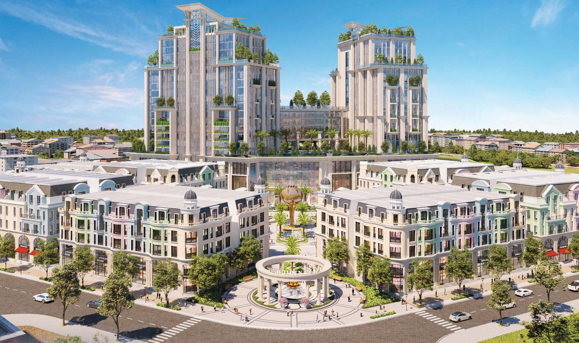 Phối cảnh T&T Long Xuyên