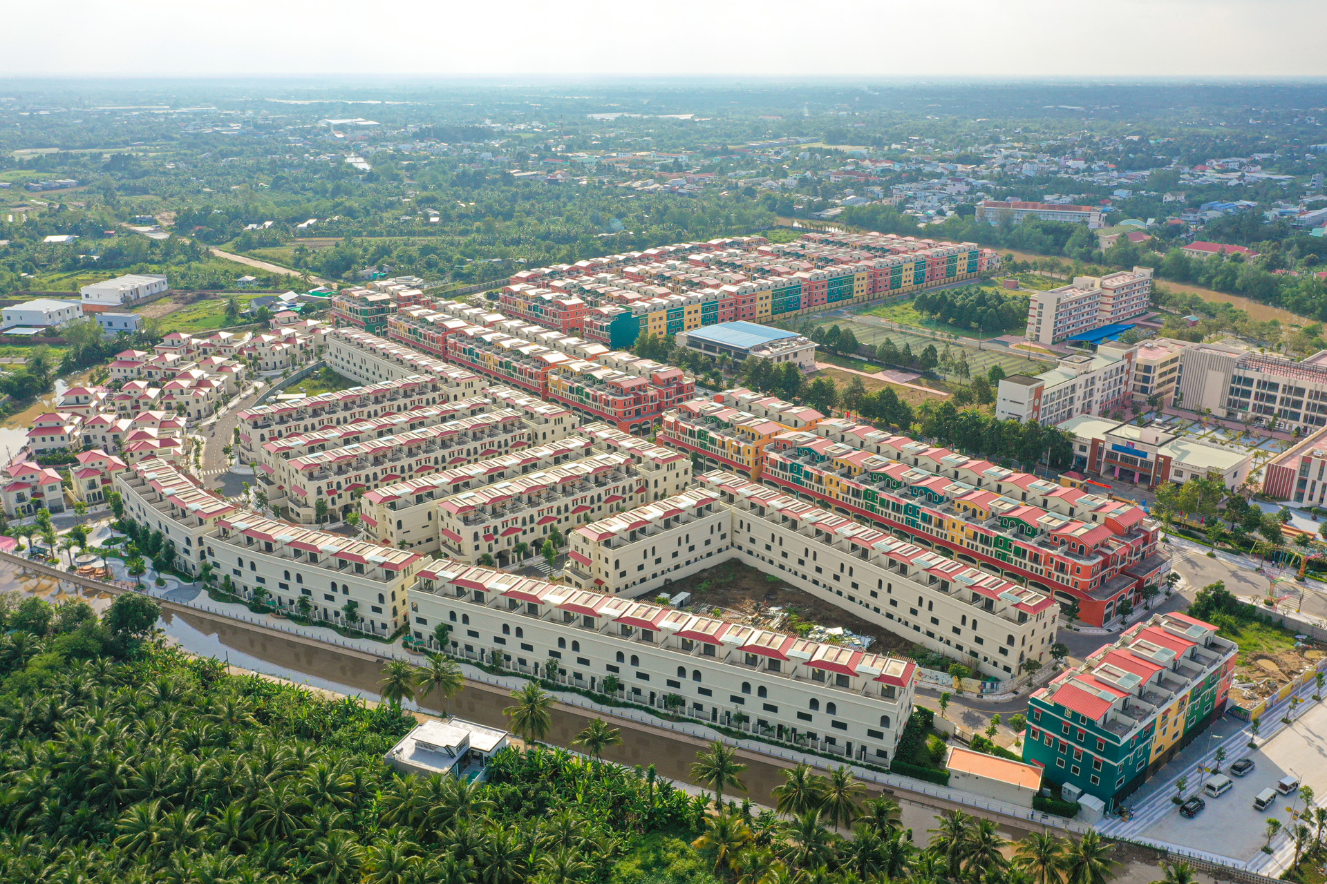 Khu dân cư Phước Thọ - Ảnh thực tế dự án giai đoạn 1 đã hoàn thiện 